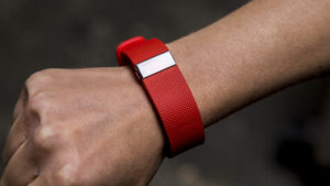 Fitbit Charge HR on wrist