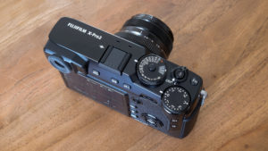 Fujifilm XPro-2 top controls