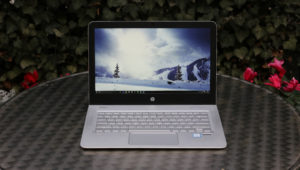 HP Envy 13 on table