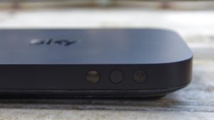 Sky Q Mini TV box front panel, right side