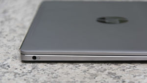 HP EliteBook Folio G1 left edge closeup