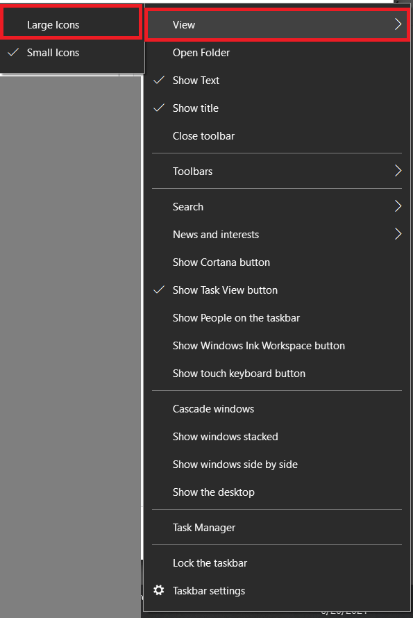 Windows Taskbar 2