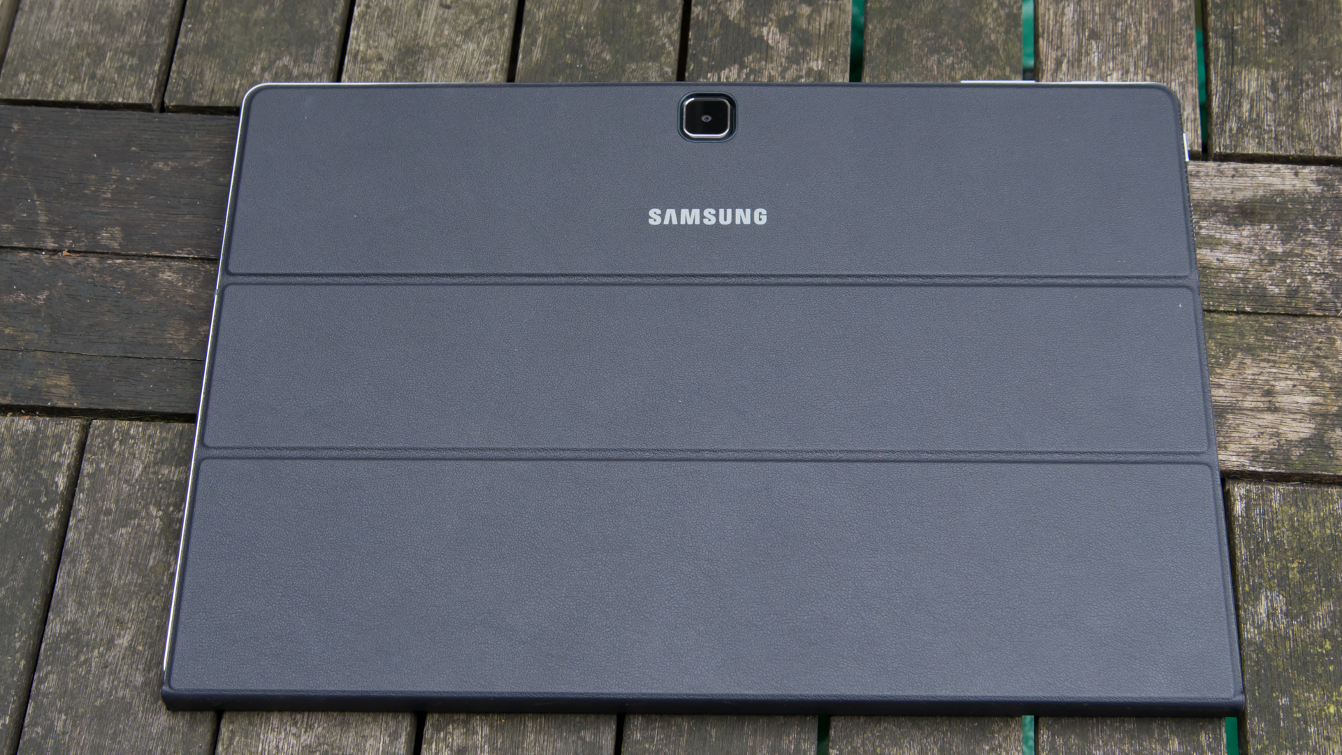 With its cover on, the Galaxy TabPro S looks just like a regular tablet