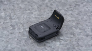 TomTom Adventurer watch module showing altimeter apertures