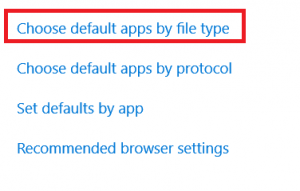 Default Apps