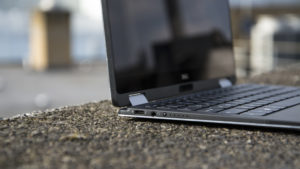 Dell XPS 13 2-in-1 ports (left)