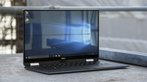Dell XPS 13 2-in-1 open
