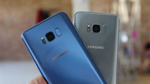 Samsung Galaxy S8 and S8 Plus - rear compared
