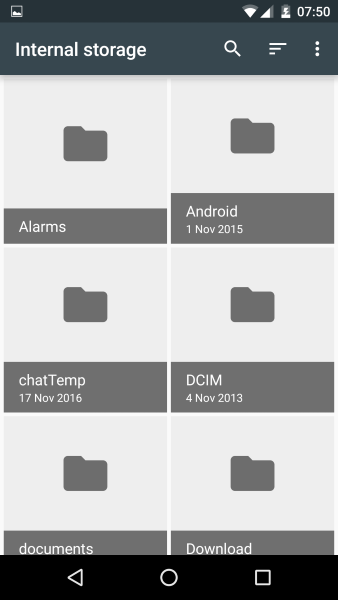 Как загружать, скачивать и просматривать все ваши файлы Android3