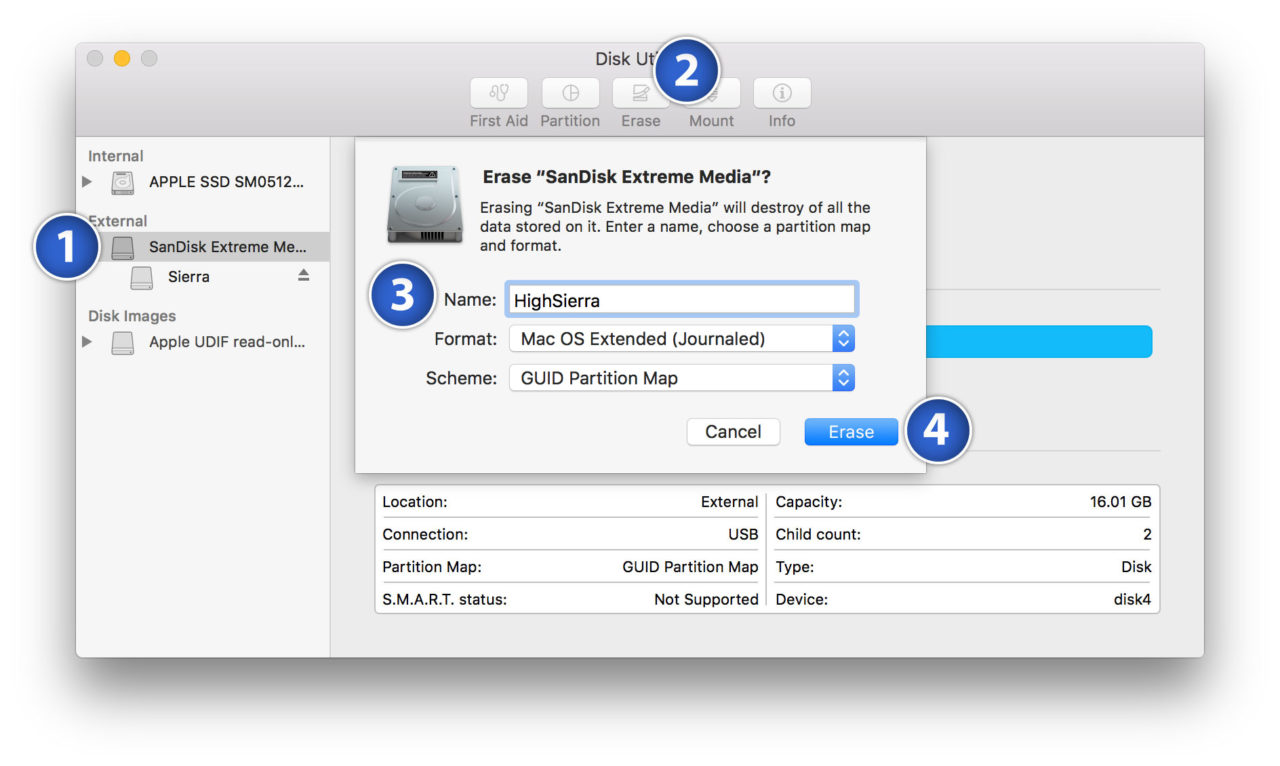 How to Create a macOS High Sierra USB Installer