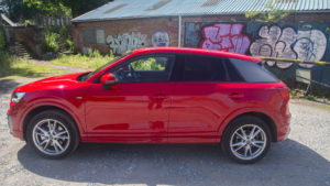Audi Q2 review - left side