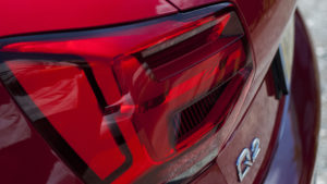 Audi Q2 review - rear light