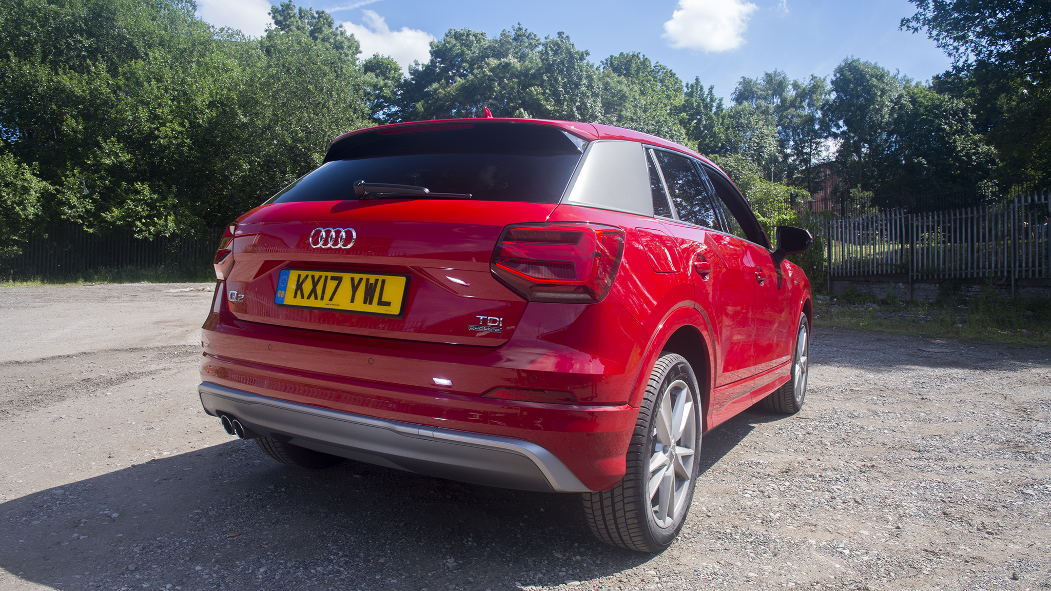 Audi Q2 review - rear right corner