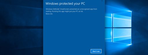 windows protected your pc