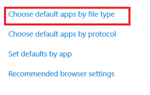 Default Apps