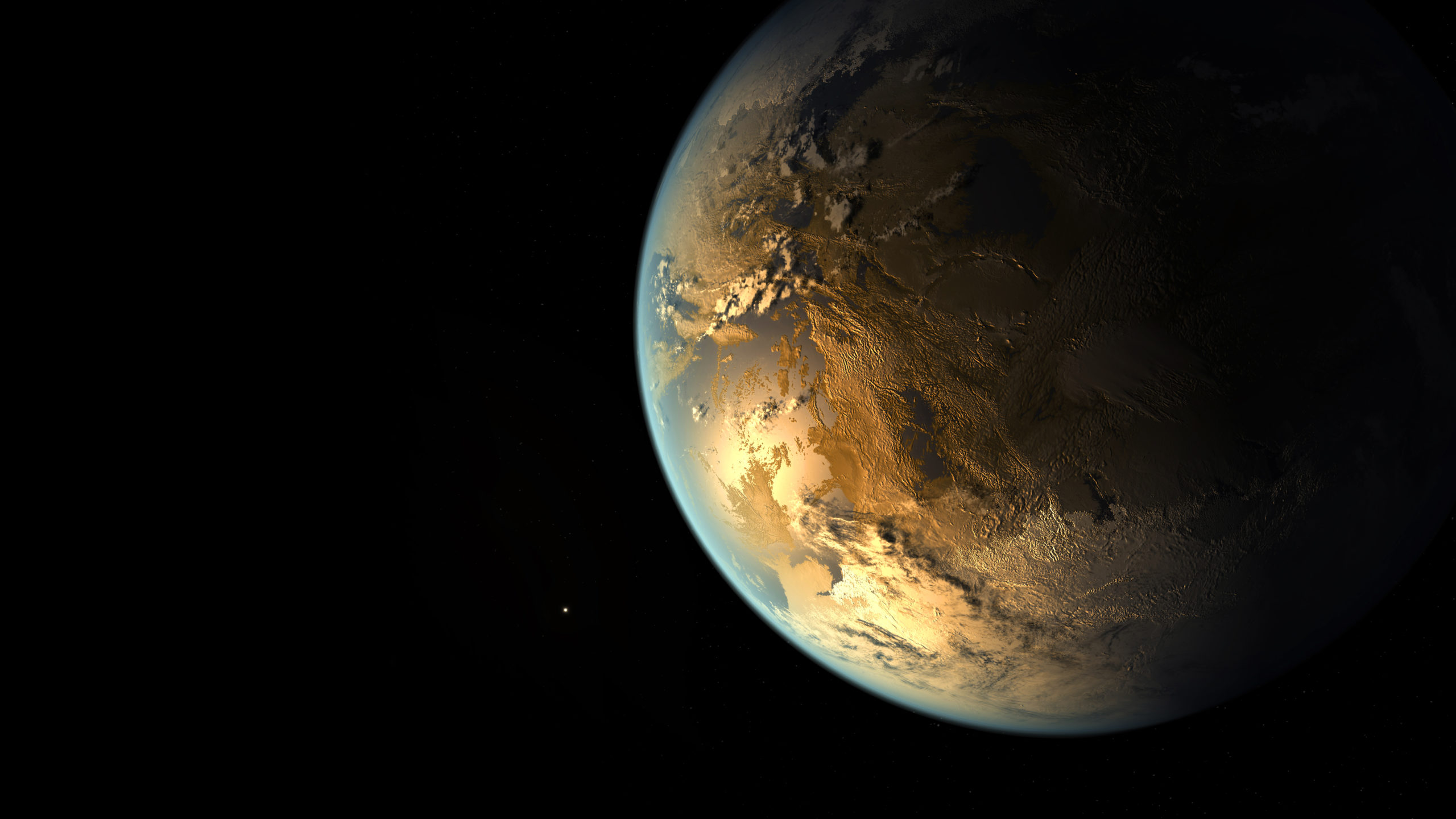 NASA announcement of Kepler exoplanet