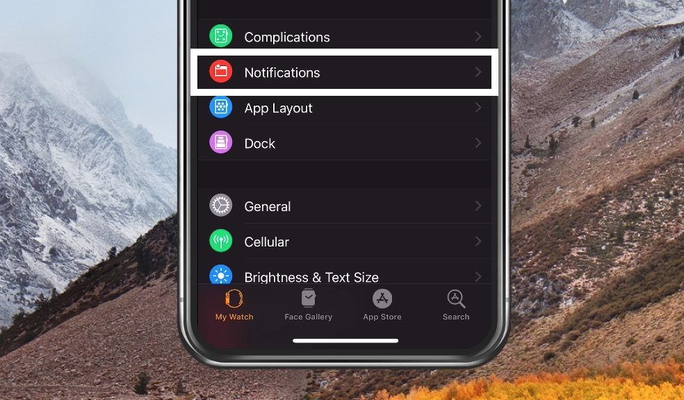 Notifications for Apple Watch