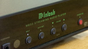 McIntosh MB50 control panel