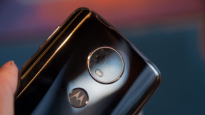 Moto E5 Plus rear top half