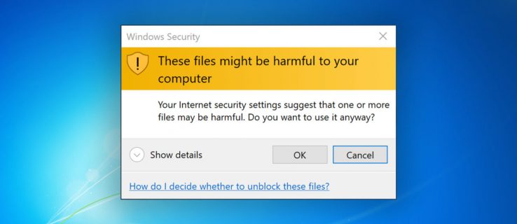 these files might be harmful to your computer