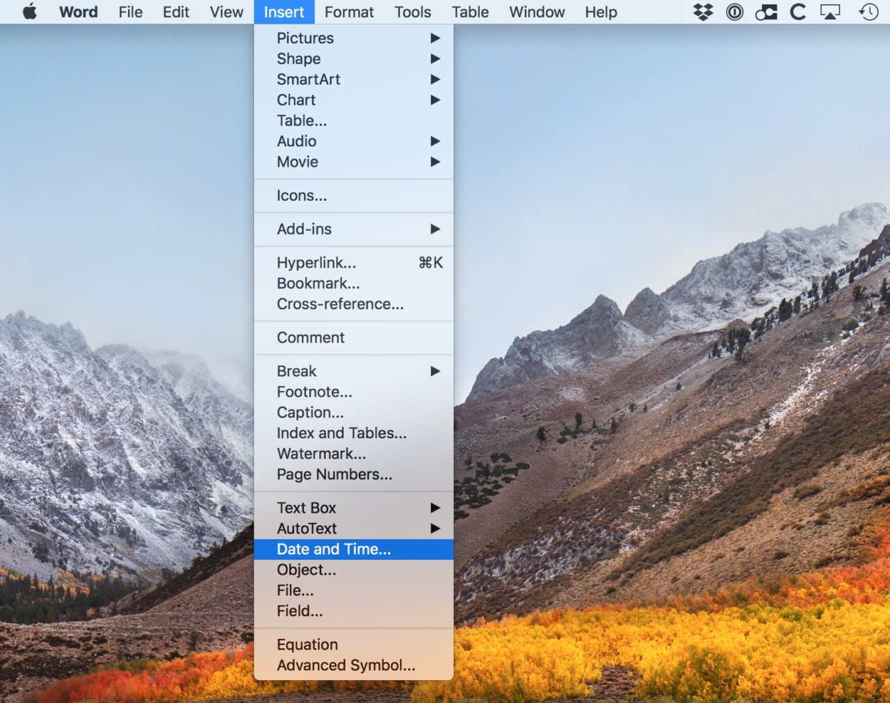 insert date picker in word for mac insert date picker in word for mac