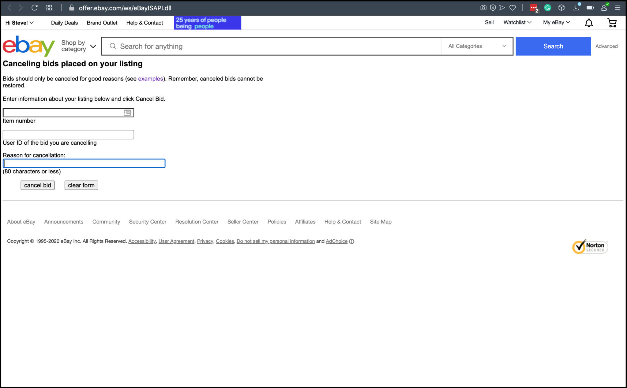 How To Cancel a Bid on eBay as a Seller or a Buyer