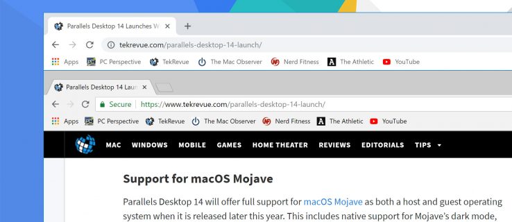 chrome new look vs old