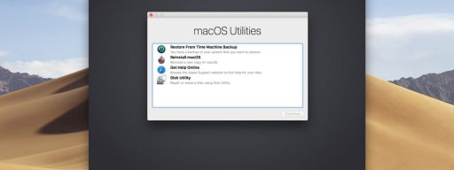 vmware fusion recovery mode mac