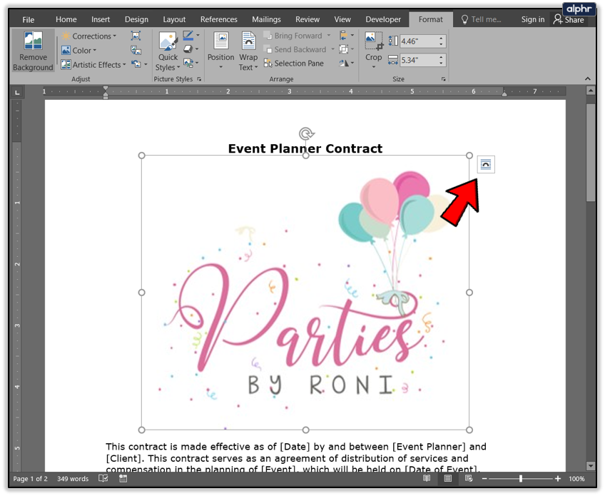 How To Put an Image Behind Text – Microsoft Word