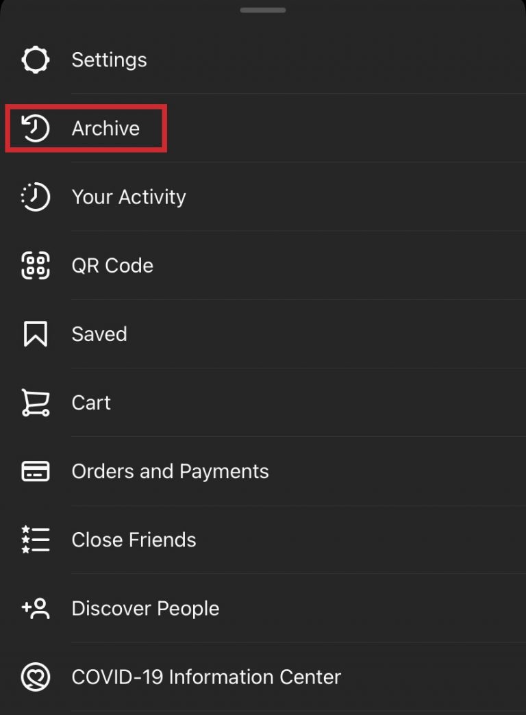 How To Archive or Unarchive Instagram Posts