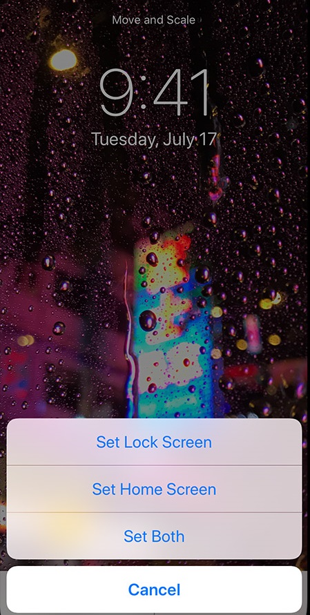 How To Change Wallpaper On The Iphone Xs Max