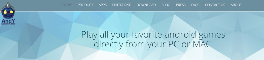 Andyroid homepage