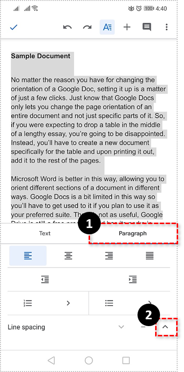 How To Double Space In Google Docs