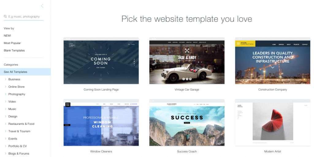 How To Change Your Wix Template