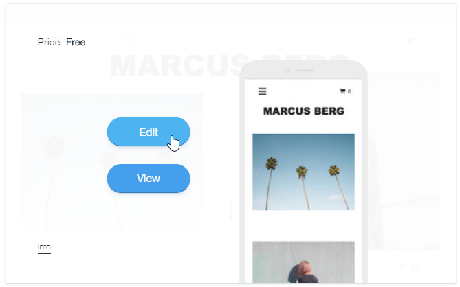 How to Change Wix Template