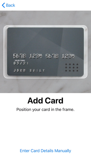 To Activate Apple Pay