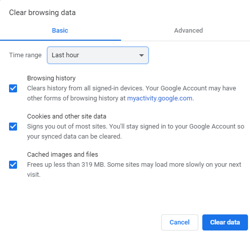 clearbrowserdata