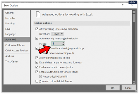 How To Manage and Move Decimal Places in Excel