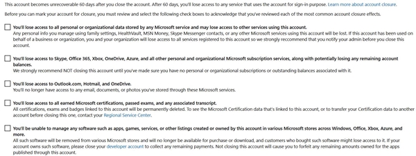 Delete Your Hotmail Account Permanently