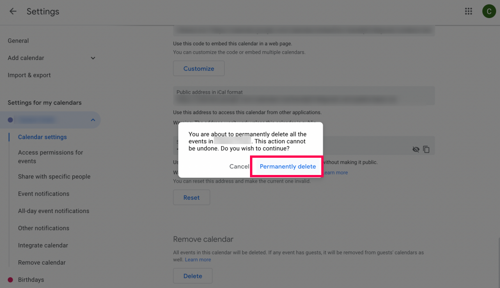 How To Clear Delete All Events from Google Calendar