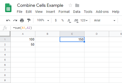 Excel consolidate data from multiple cells