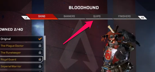 How To Use Quips In Apex Legends