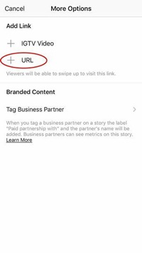 Add URL