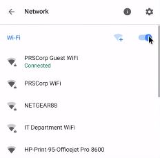 Turn off Wi-Fi