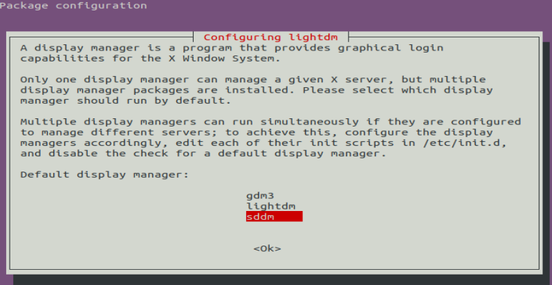 Display manager prompt 2