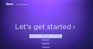 choose language