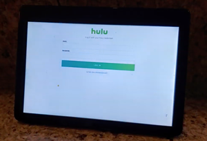 log in