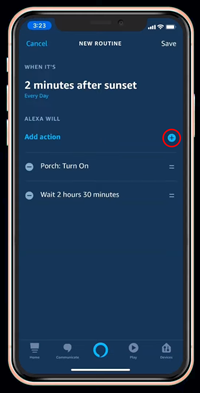 new routines add