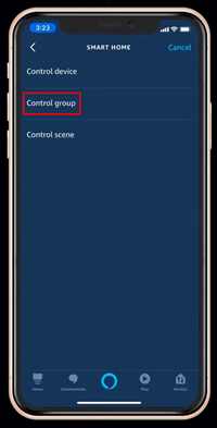 smart home control group