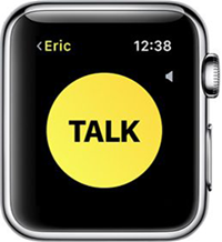 talk button